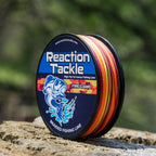 Reaction Tackle Braided Fishing Line - Fire Camo - NEW