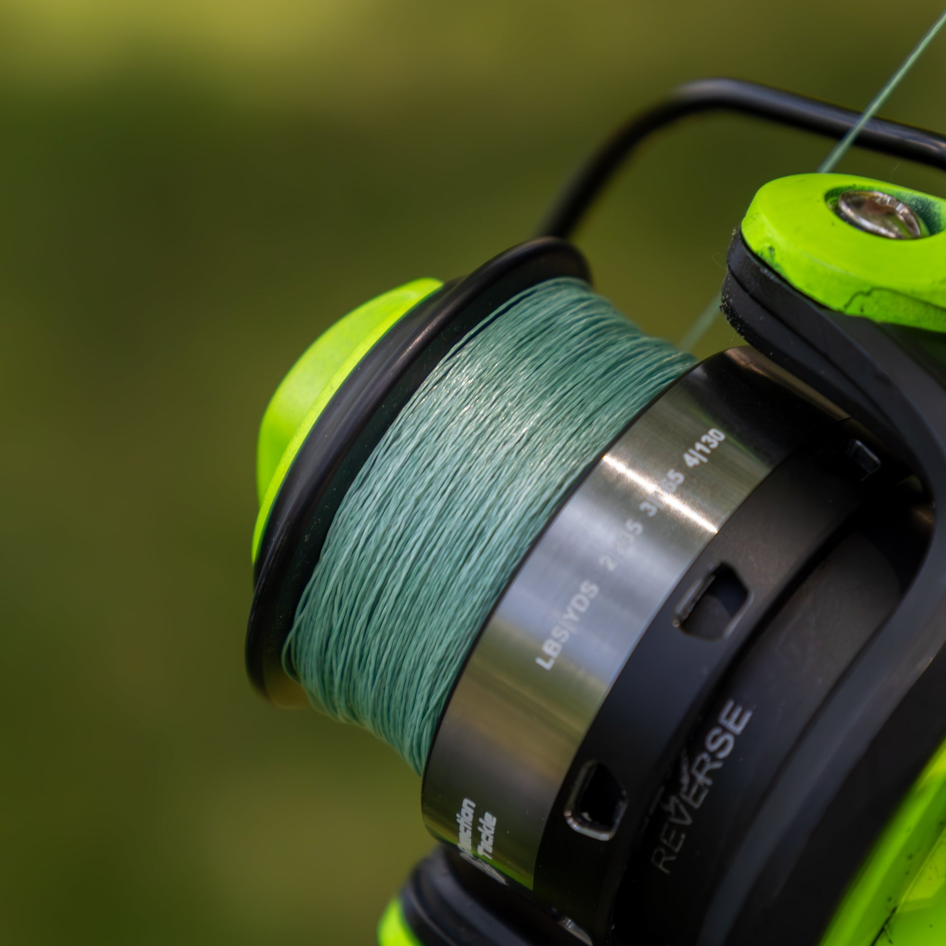Reaction Tackle BRAIDED IN THE USA Fishing Line- 8X- NEW - Keep Casting Fishing & Outdoors