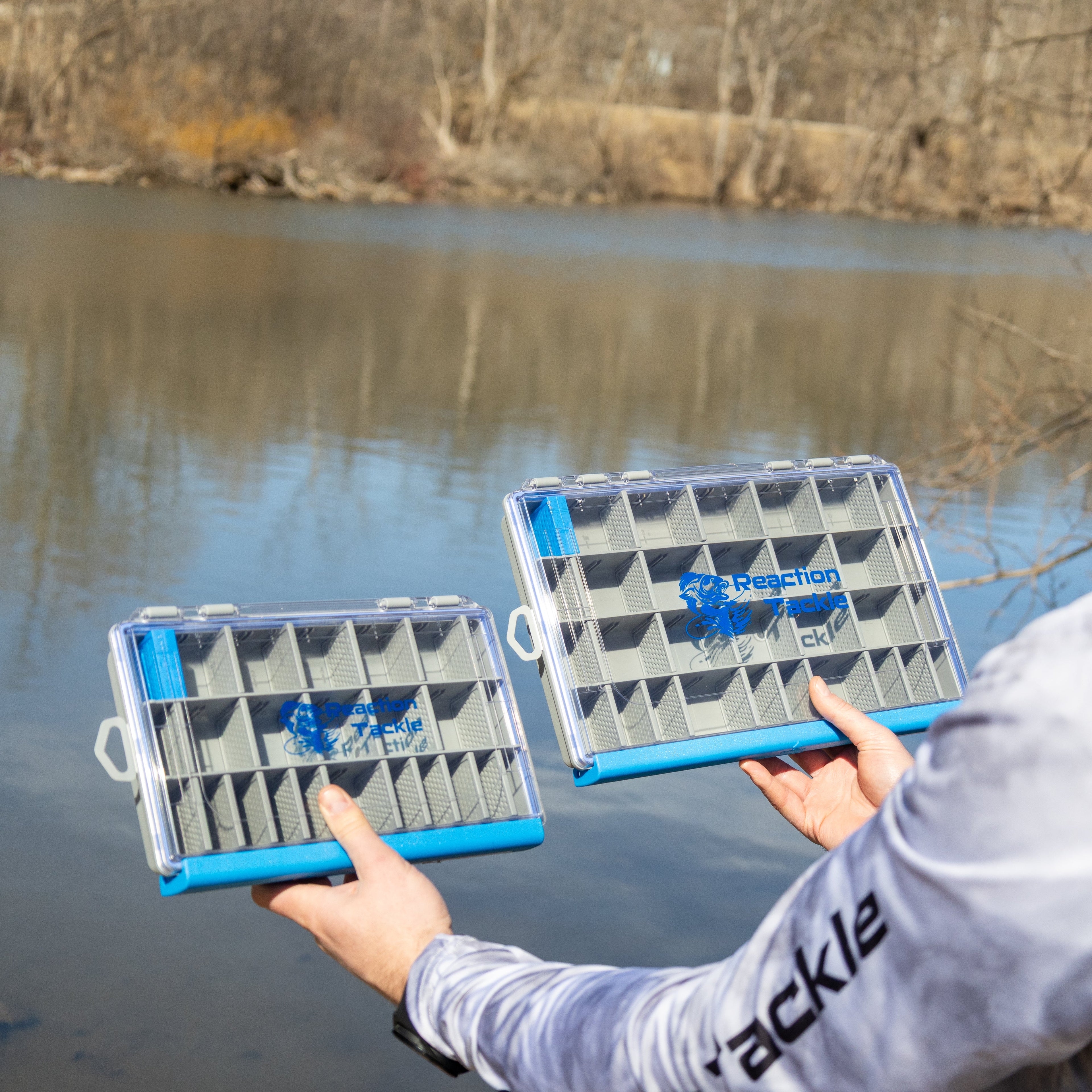 Reaction Tackle Ultra Elite Tackle Tray- Water Resistant with Single Clip Design - New - Keep Casting Fishing & Outdoors