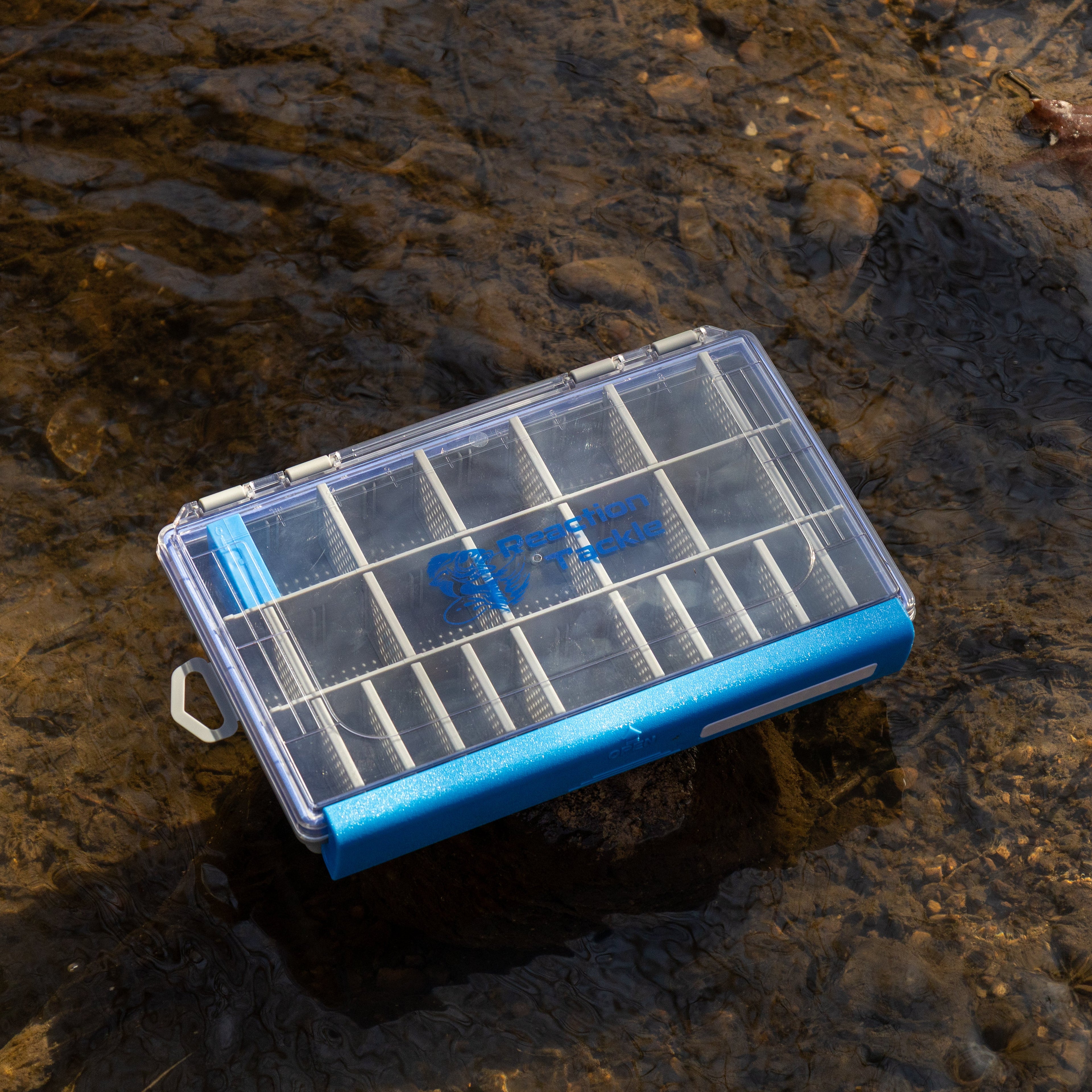 Reaction Tackle Ultra Elite Tackle Tray- Water Resistant with Single Clip Design - New - Keep Casting Fishing & Outdoors
