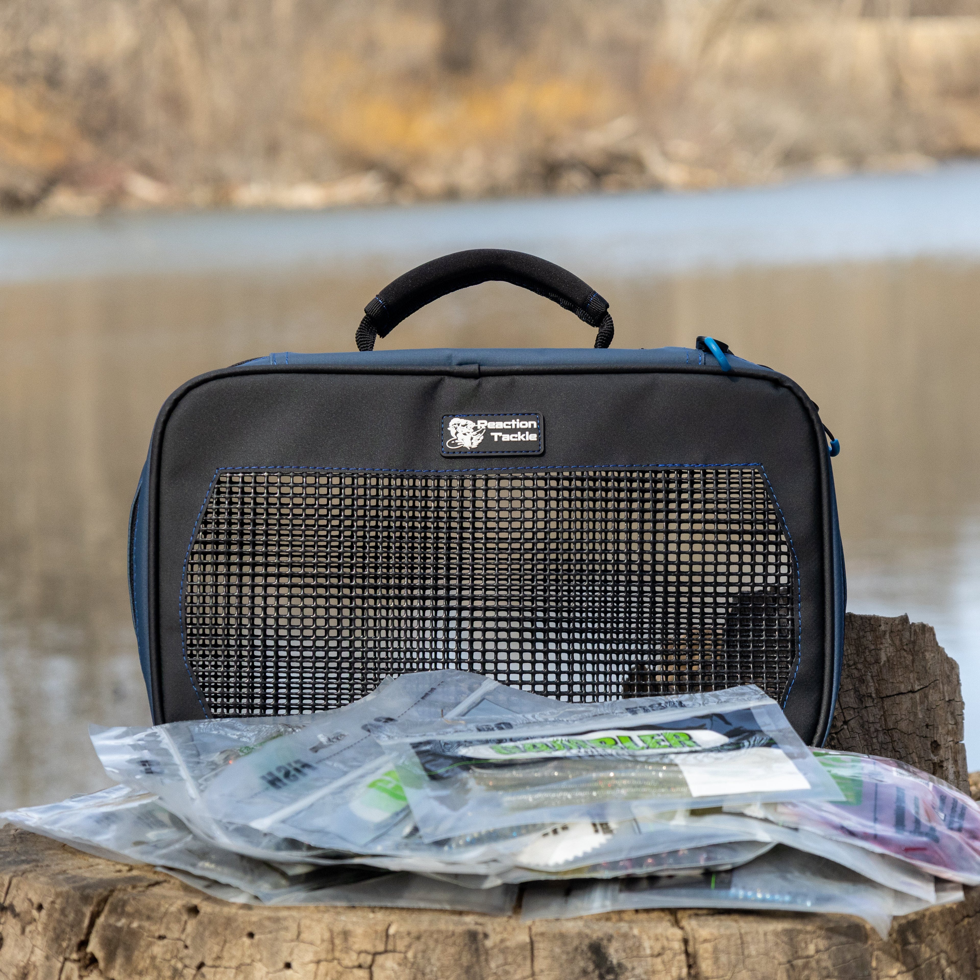 Reaction Tackle Breathable Mesh Bait Binder and Tackle Storage - New - Keep Casting Fishing & Outdoors