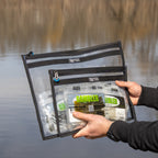 Reaction Tackle Clear Storage Bag Tackle Pak - Water-Resistant Plastic Storage - New - Keep Casting Fishing & Outdoors