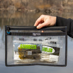 Reaction Tackle Clear Storage Bag Tackle Pak - Water-Resistant Plastic Storage - New - Keep Casting Fishing & Outdoors