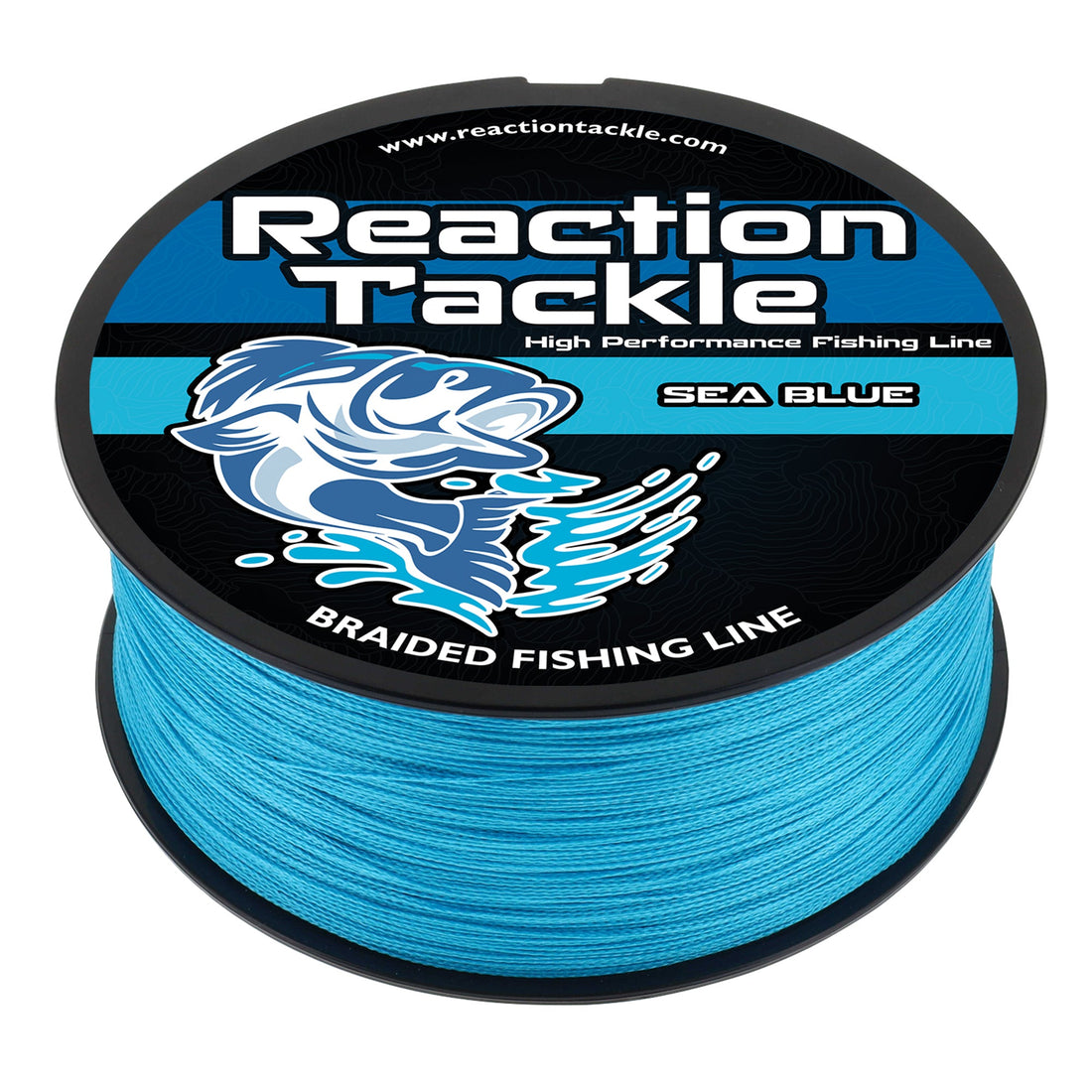 Reaction Tackle Braided Fishing Line - Sea Blue - Keep Casting Fishing & Outdoors