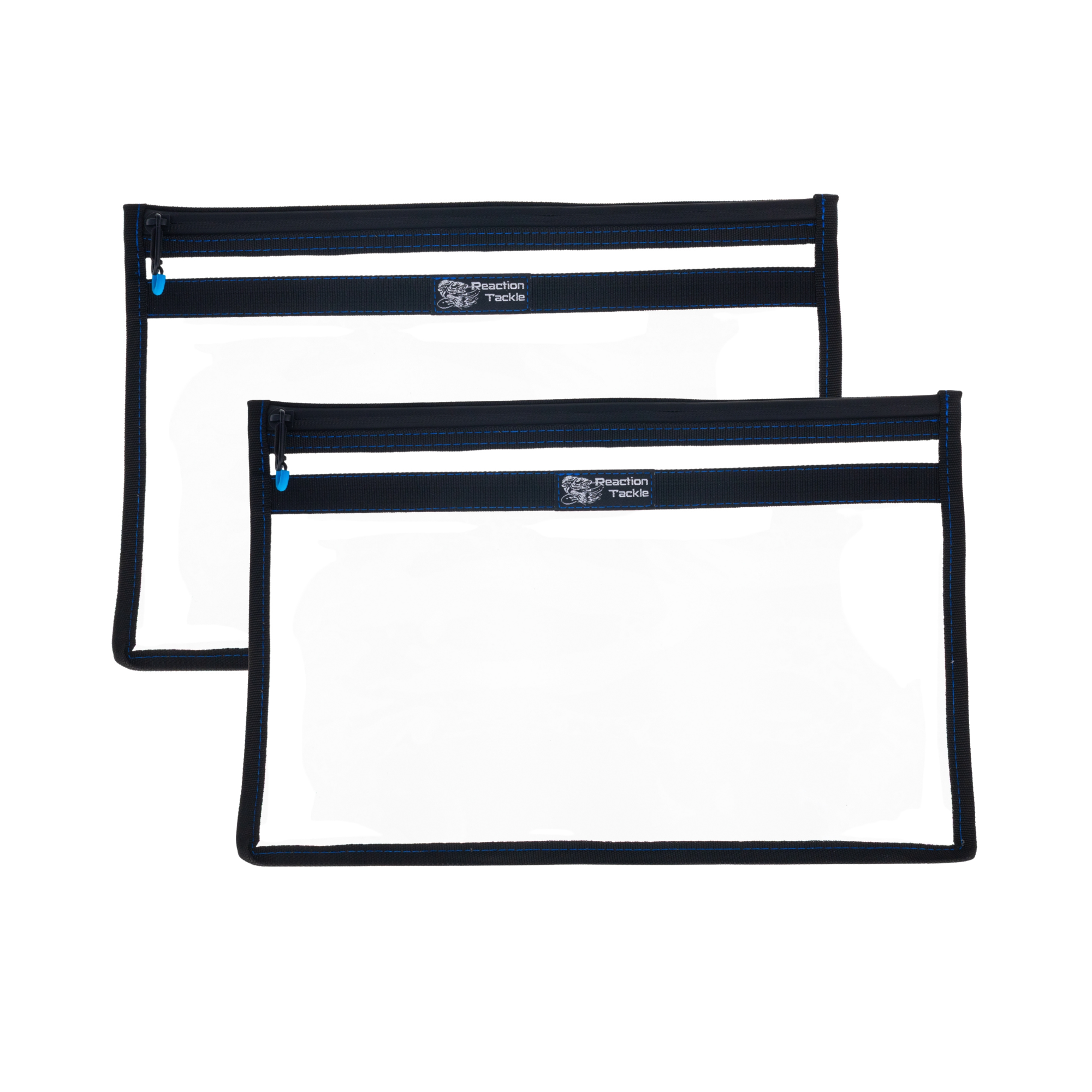 Reaction Tackle Clear Storage Bag Tackle Pak - Water-Resistant Plastic Storage - New - Keep Casting Fishing & Outdoors