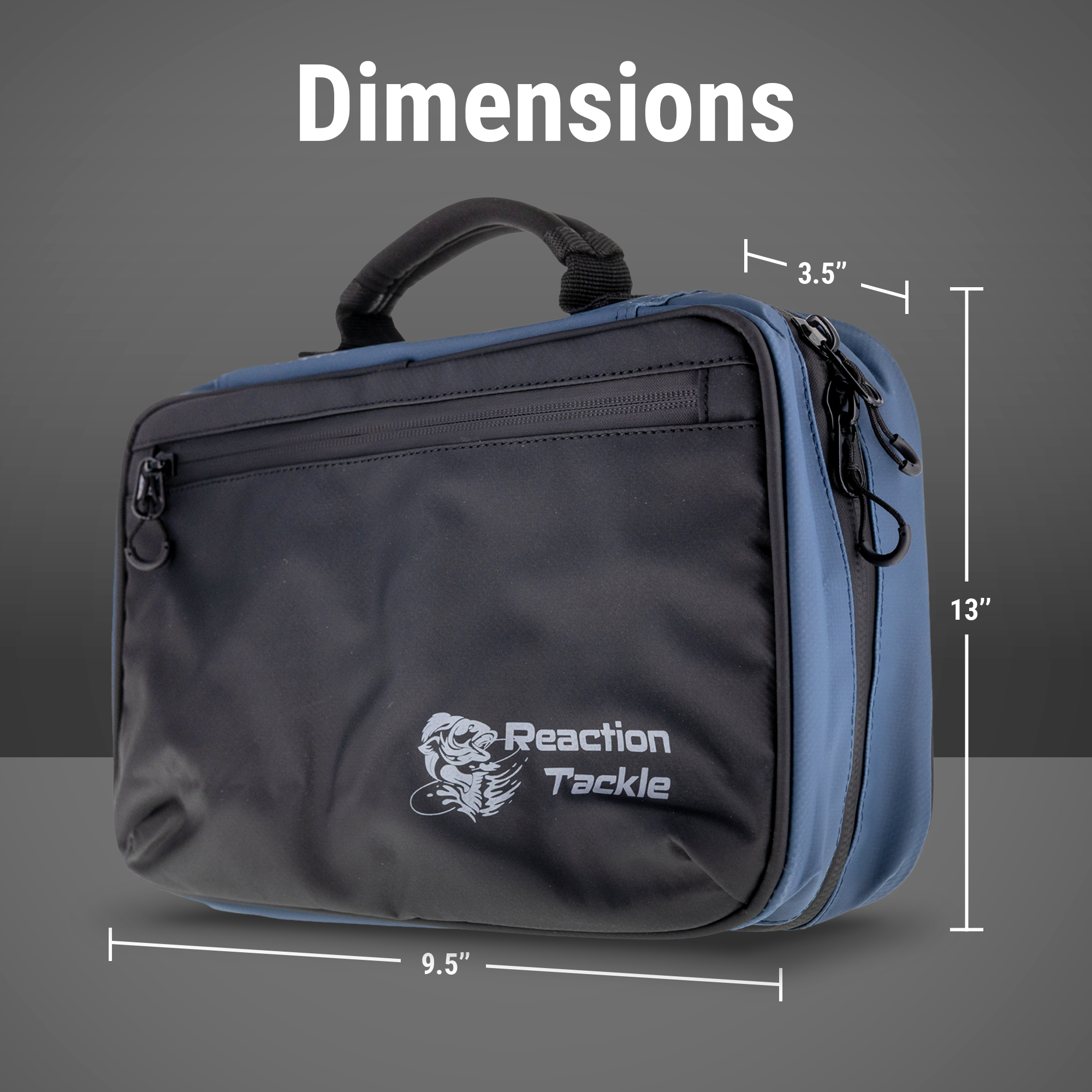 Reaction Tackle Splash Proof Bait Binder and Tackle Storage - New - Keep Casting Fishing & Outdoors