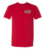 Vicious Classic "Get Vicious" Logo Tee - Premium Red
