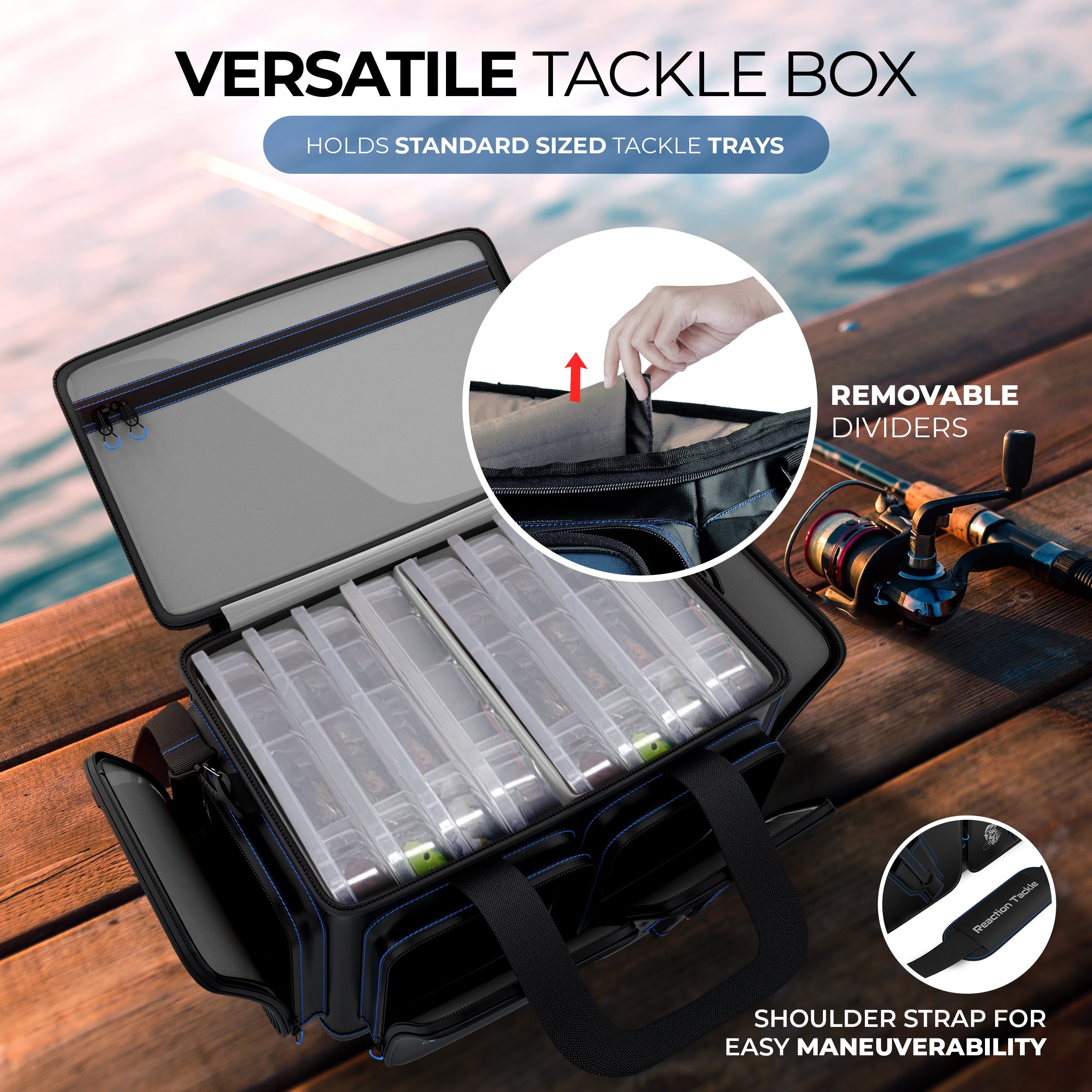 Reaction Tackle Fishing Tackle Bags - Keep Casting Fishing & Outdoors