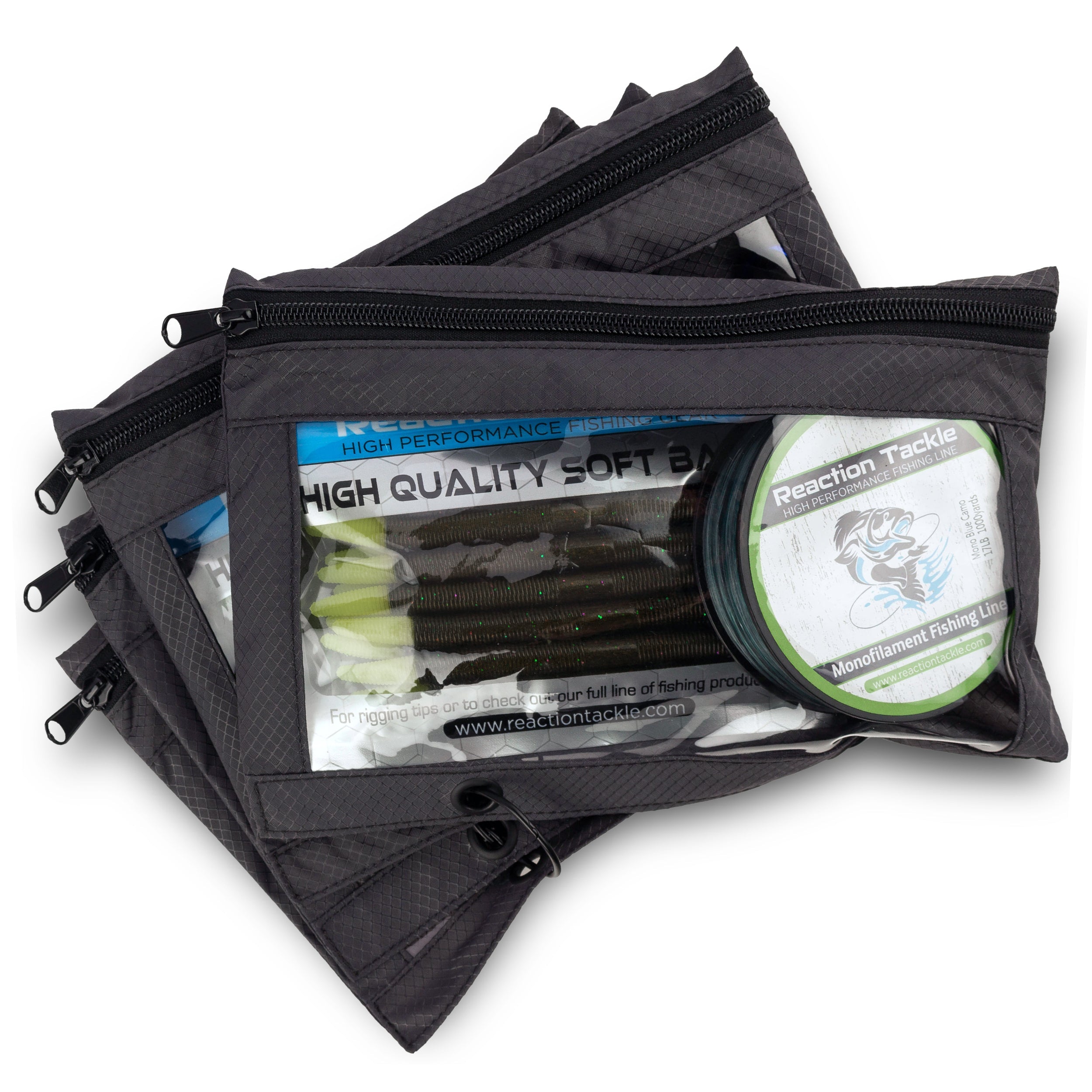 Reaction Tackle Deluxe Bait Binder and Tackle Storage - Keep Casting Fishing & Outdoors