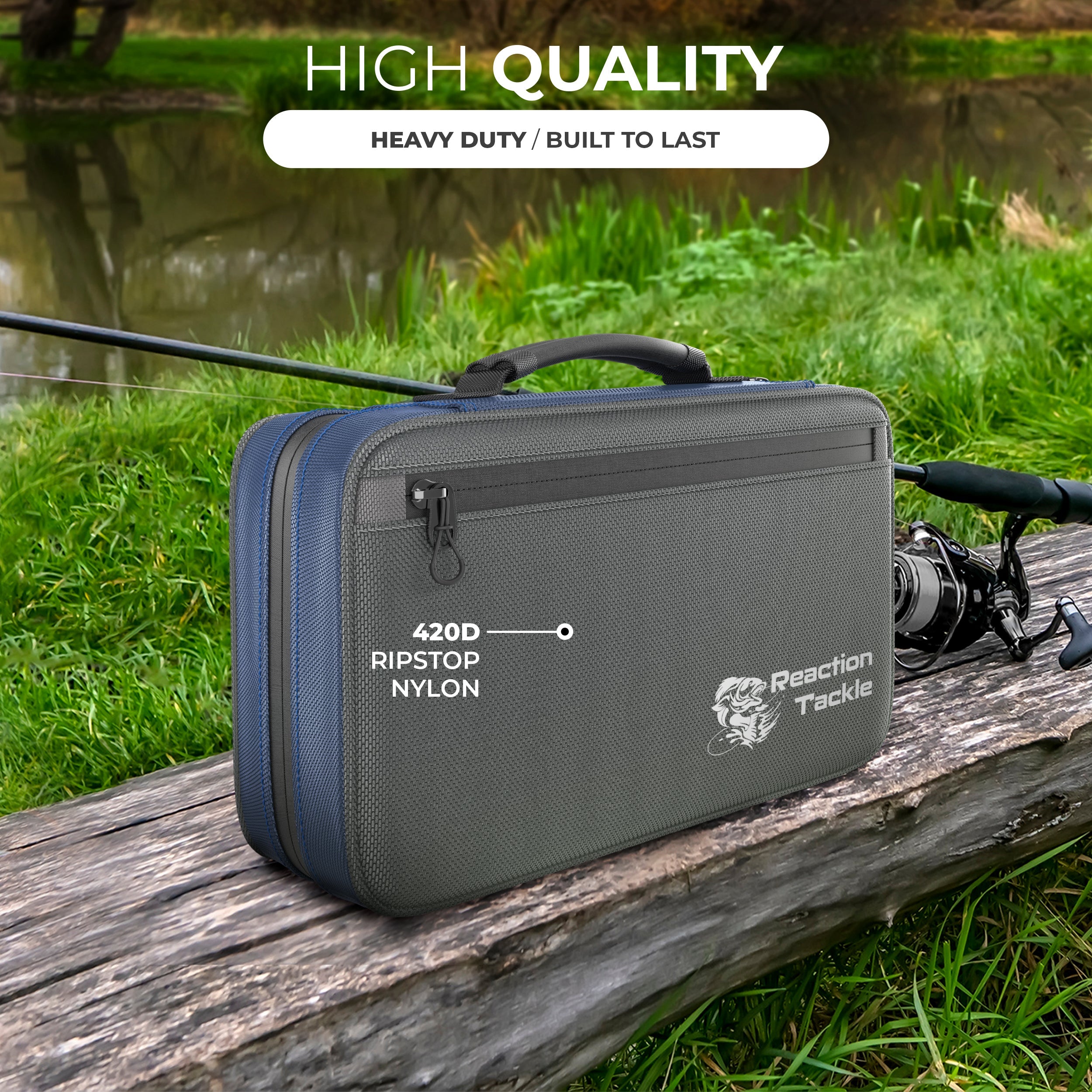 Reaction Tackle Deluxe Bait Binder and Tackle Storage - Keep Casting Fishing & Outdoors