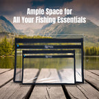 Reaction Tackle Clear Storage Bag Tackle Pak - Water-Resistant Plastic Storage - New - Keep Casting Fishing & Outdoors
