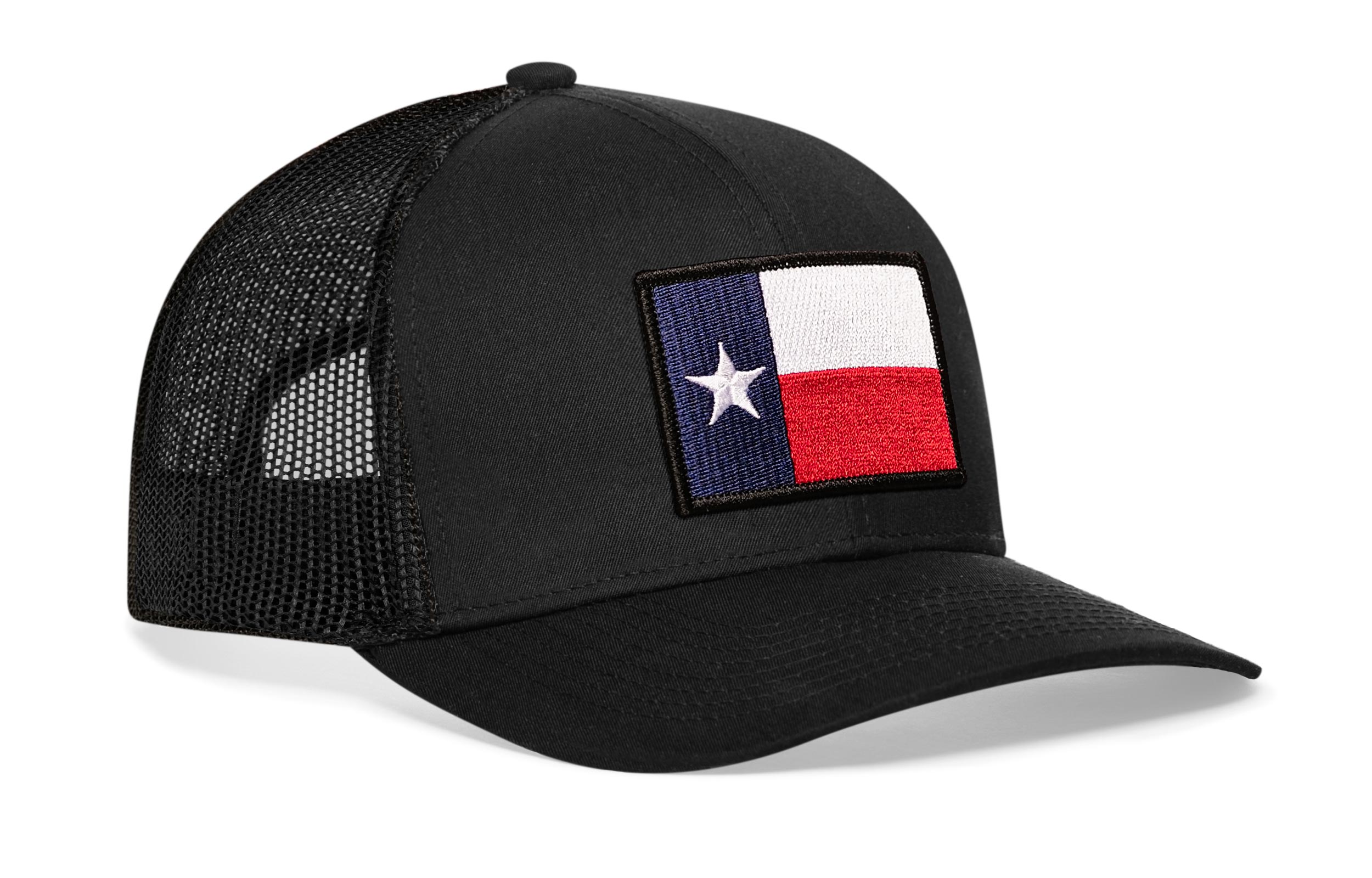 Haka Hat Texas Flag | Black