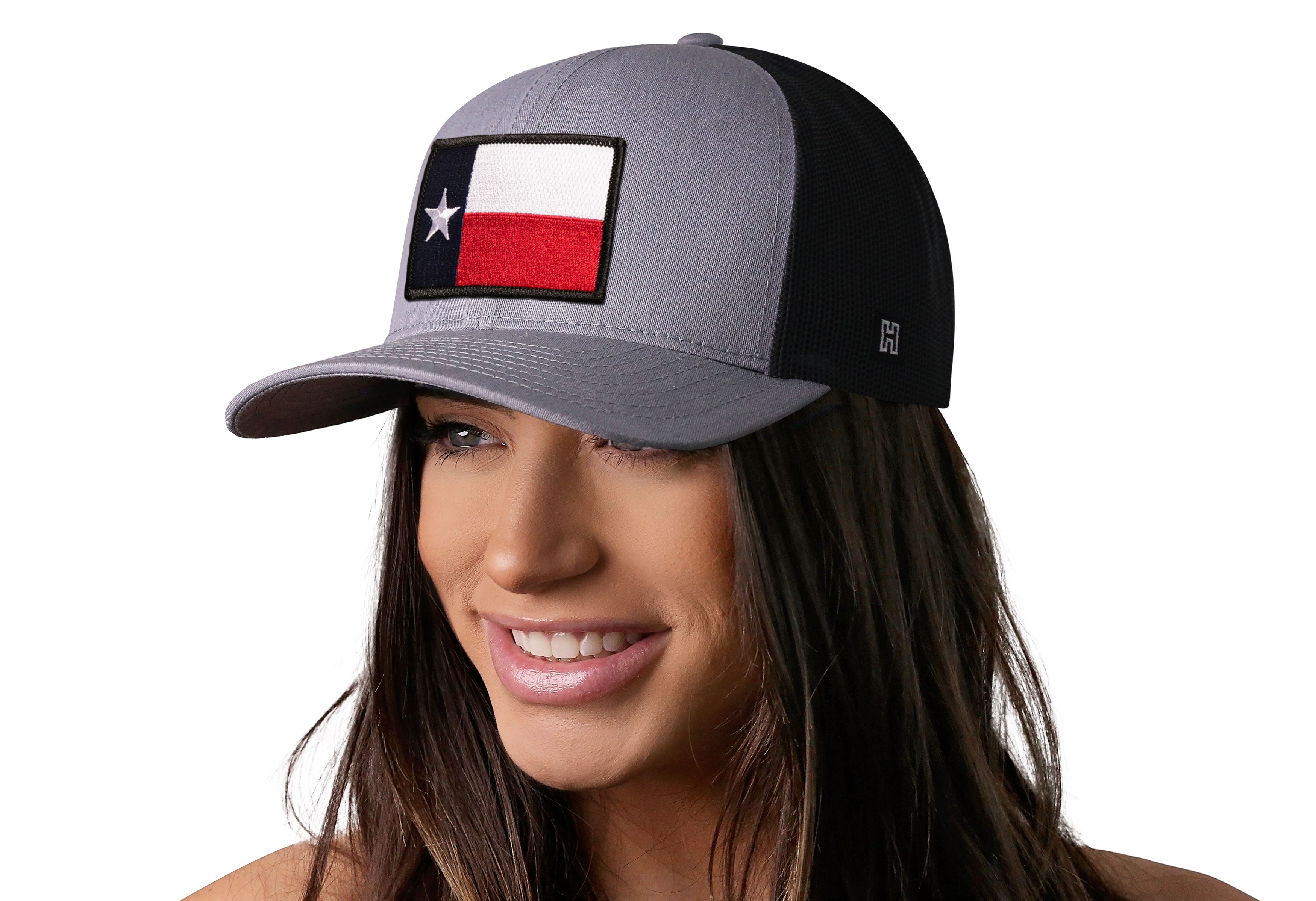 Haka Hat Texas Flag | Gray-Black