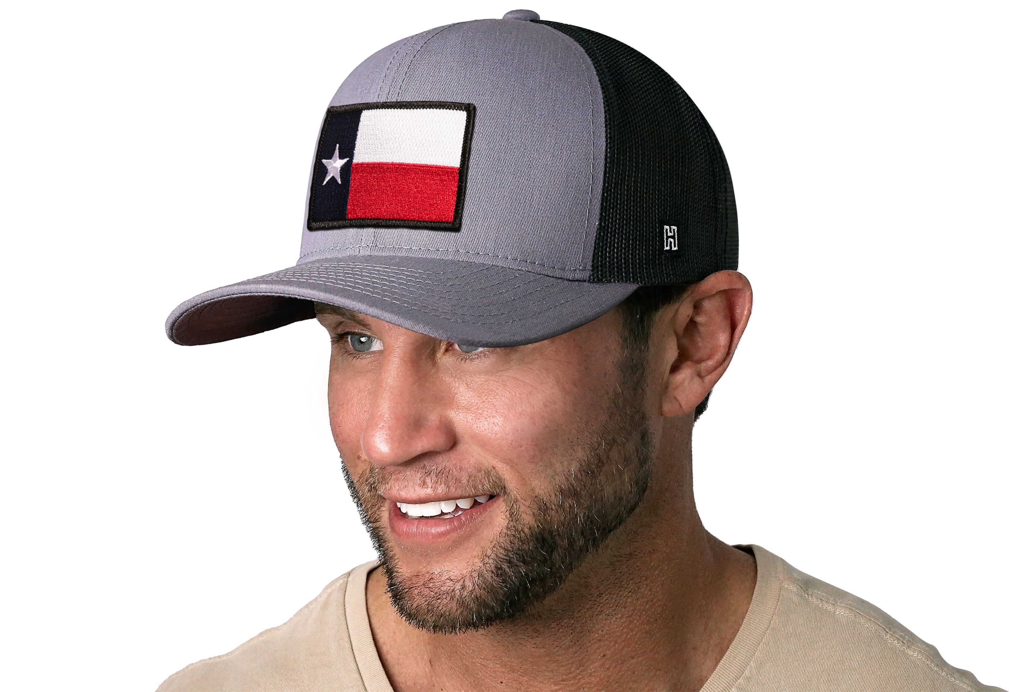 Haka Hat Texas Flag | Gray-Black