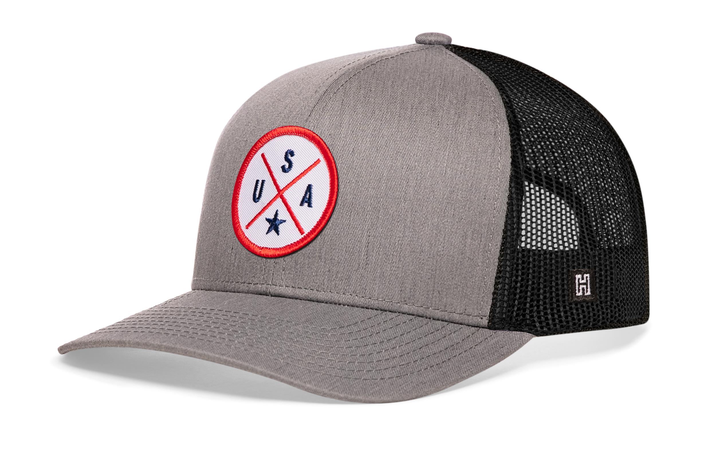 Haka Hat USA | Gray-Black