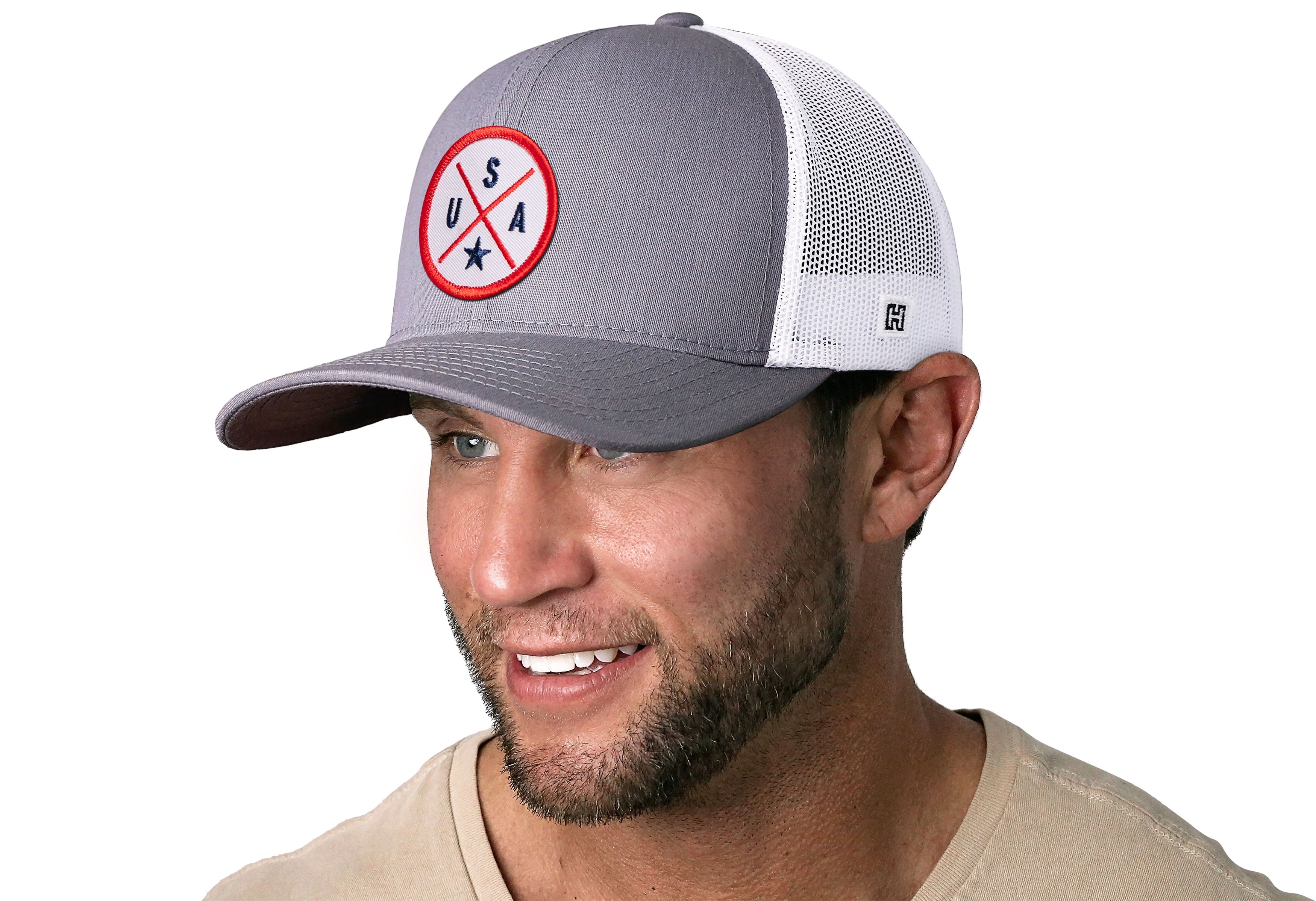 Haka Hat USA | Gray-White