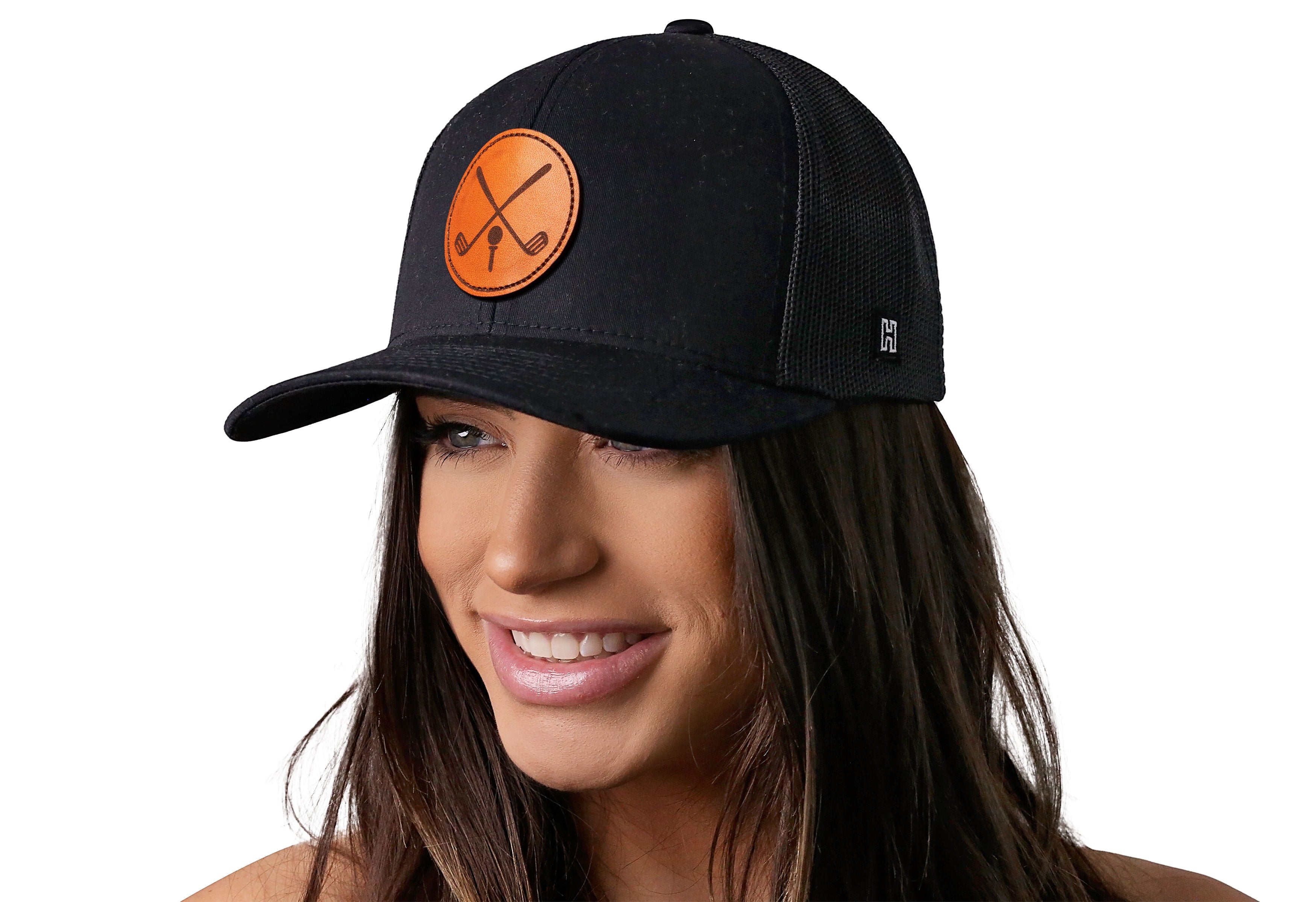 Haka Hat Golf | Leather-Black