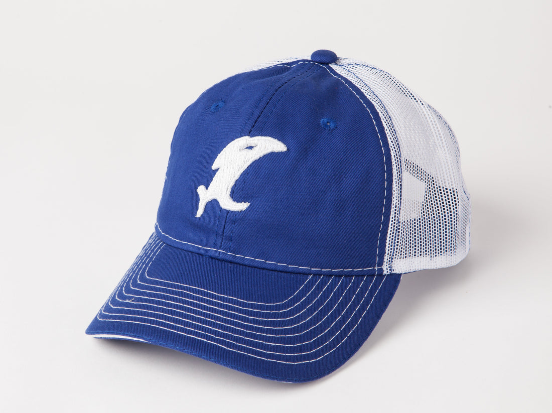 Classic Blue/White Adjustable Hat - Keep Casting Fishing & Outdoors