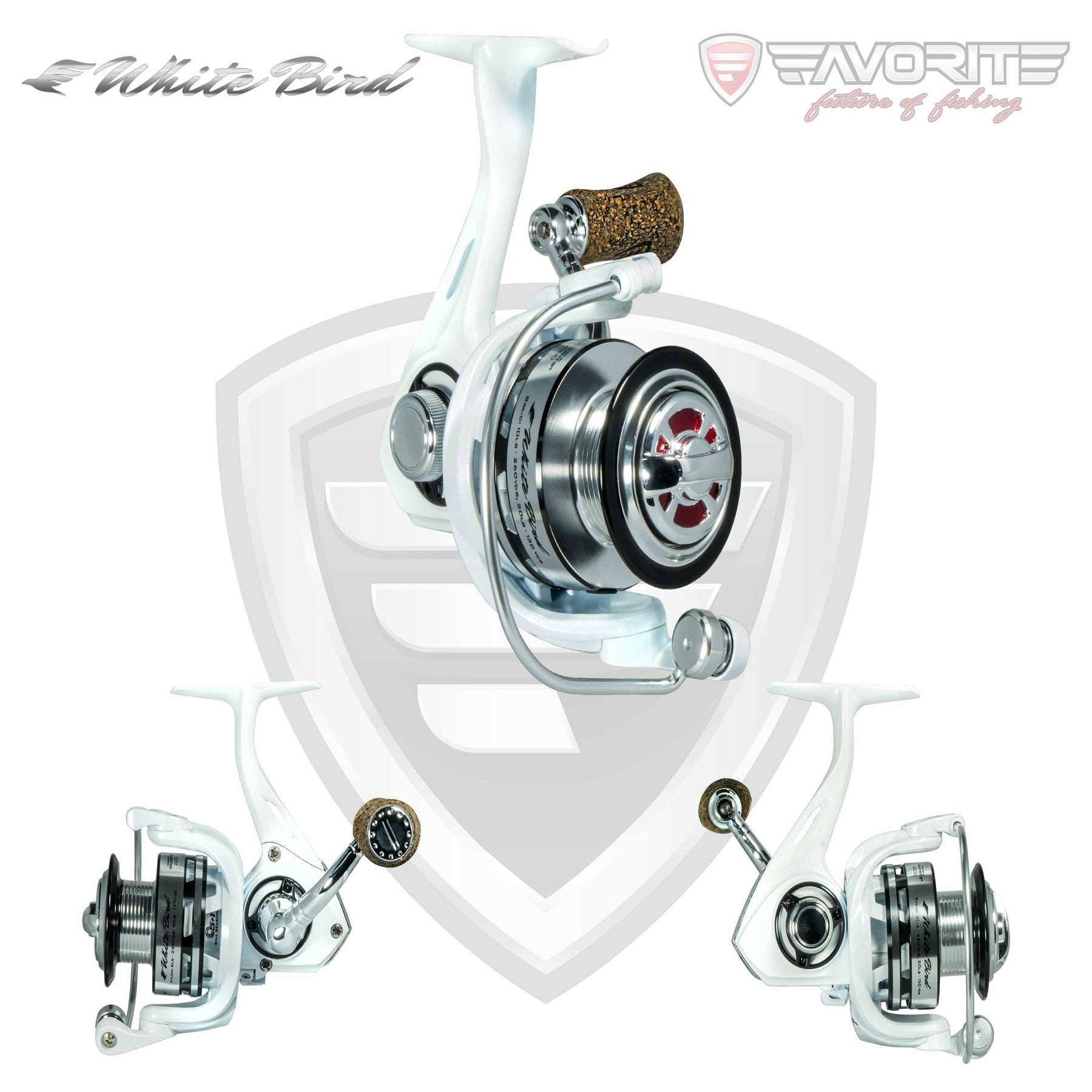 White Bird Spinning Reel - Keep Casting Fishing & Outdoors