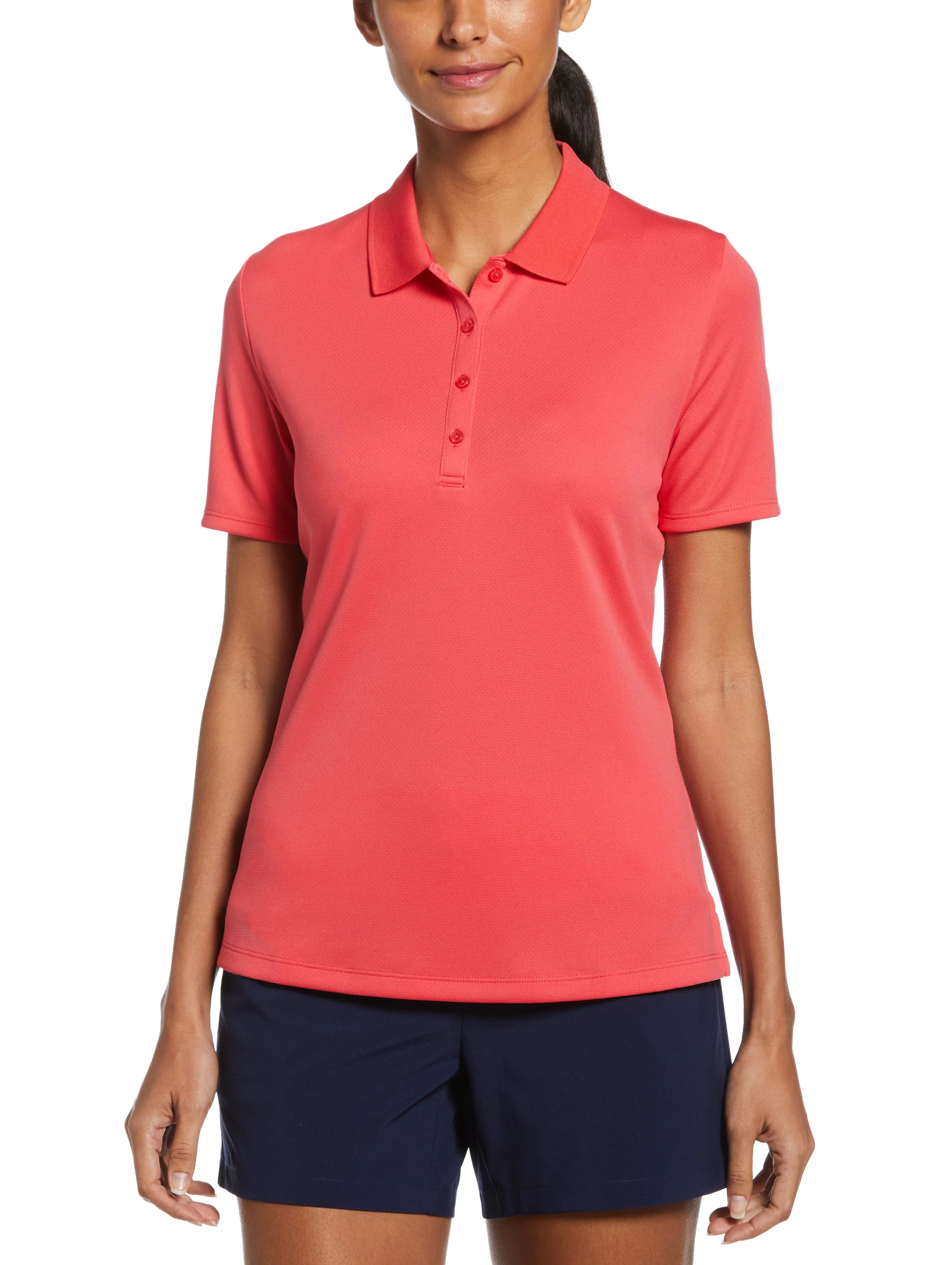 Womens Solid Swing Tech™ Polo
