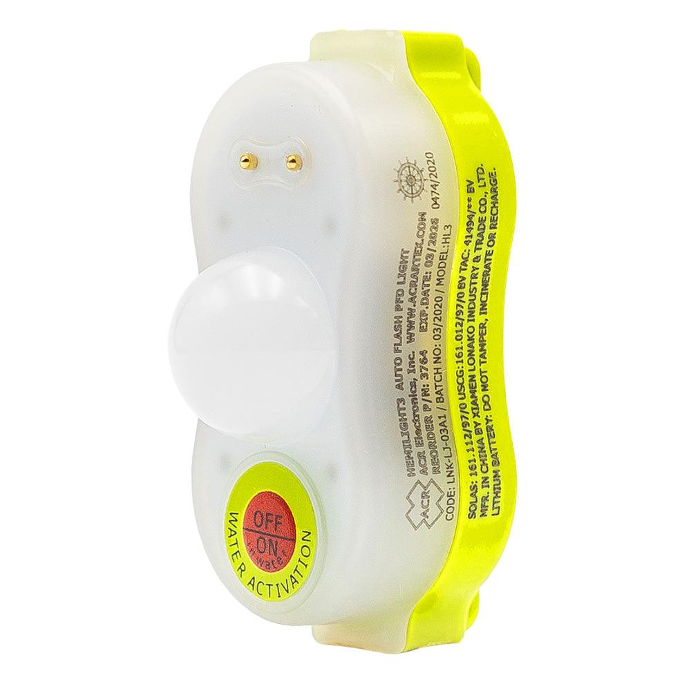 ACR HemiLight 3 - Automatic Survivor Locator Light - Keep Casting Fishing & Outdoors