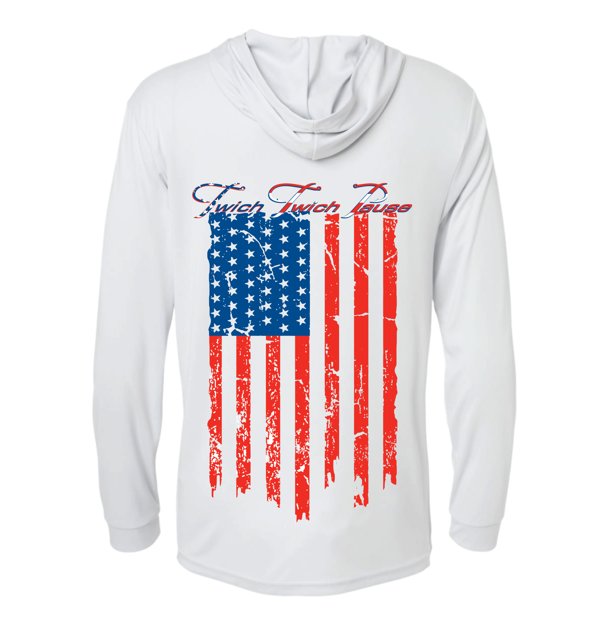 AMERICA HOODIE / WHITE - Keep Casting Fishing & Outdoors