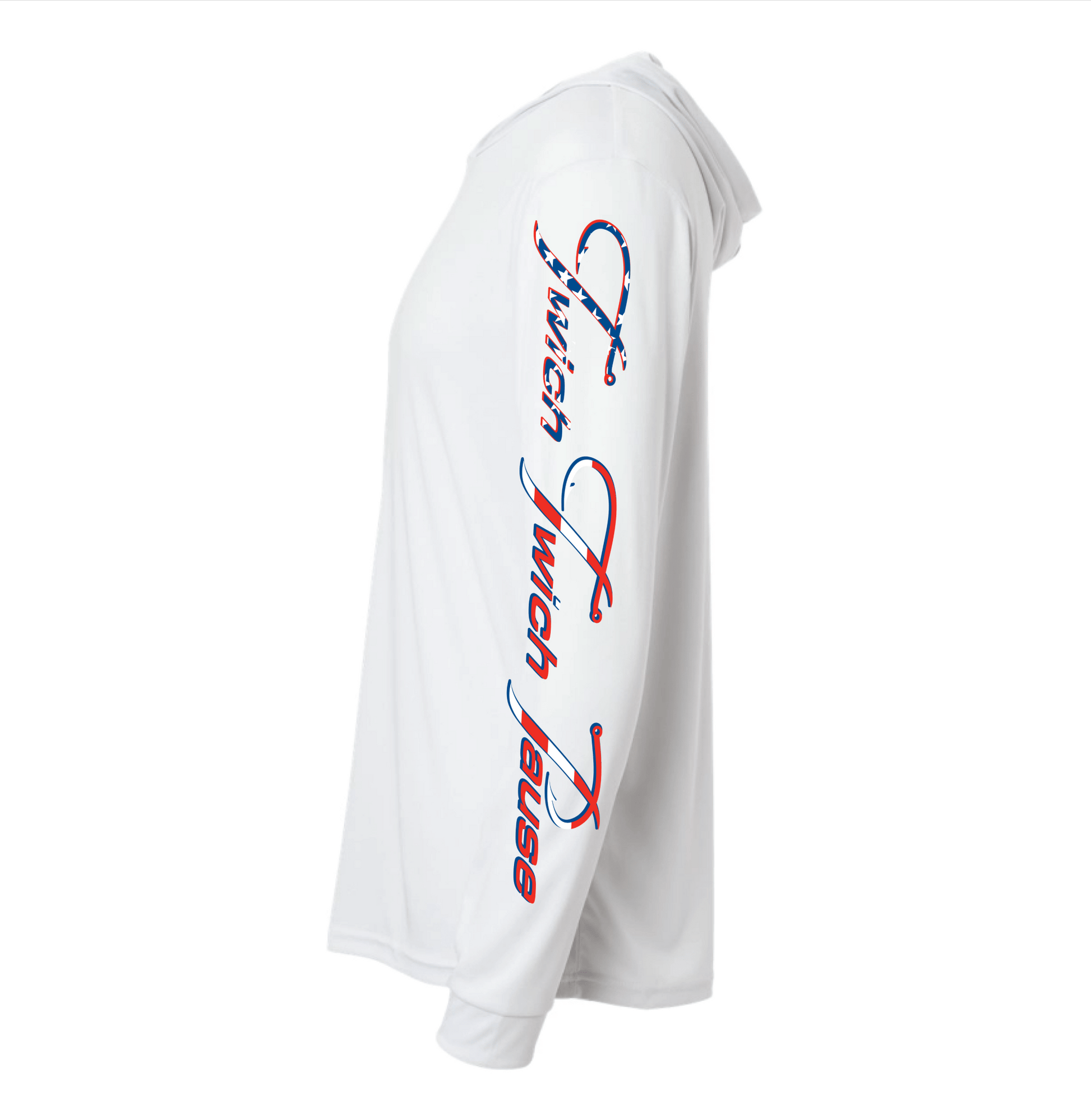 AMERICA HOODIE / WHITE - Keep Casting Fishing & Outdoors