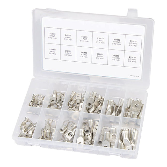 Ancor 100 - Piece Tinned Copper Lug Kit - Keep Casting Fishing & Outdoors