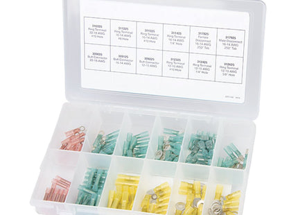 Ancor 160 - Piece Heat Shrink Terminals & Connectors Kit - Keep Casting Fishing & Outdoors