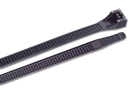 Ancor 17" UV Black Heavy Duty Cable Zip Ties - 10 pack - Keep Casting Fishing & Outdoors