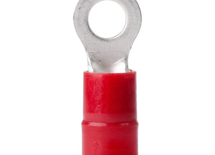 Ancor 8 AWG - 1/4" Nylon Ring Terminal - 100 - Pack - Keep Casting Fishing & Outdoors