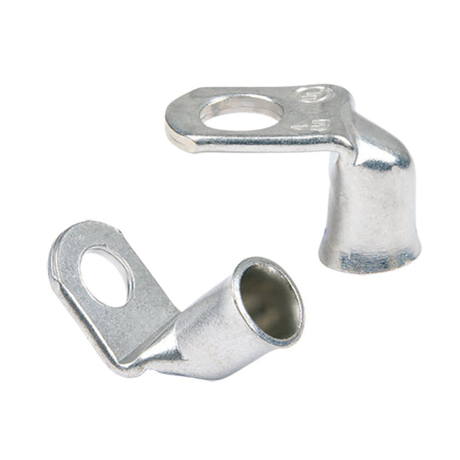 Ancor 90° Tinned Copper Lug 2/0 - 5/16" - 2 - Piece - Keep Casting Fishing & Outdoors