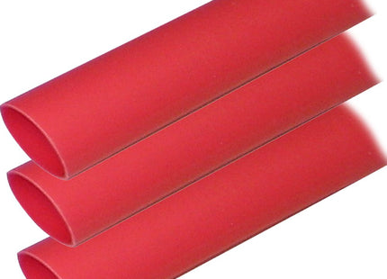 Ancor Adhesive Lined Heat Shrink Tubing (ALT) - 1" x 12" - 3 - Pack - Red - Keep Casting Fishing & Outdoors