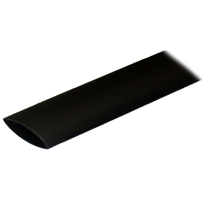 Ancor Adhesive Lined Heat Shrink Tubing (ALT) - 1" x 48" - 1 - Pack - Black - Keep Casting Fishing & Outdoors