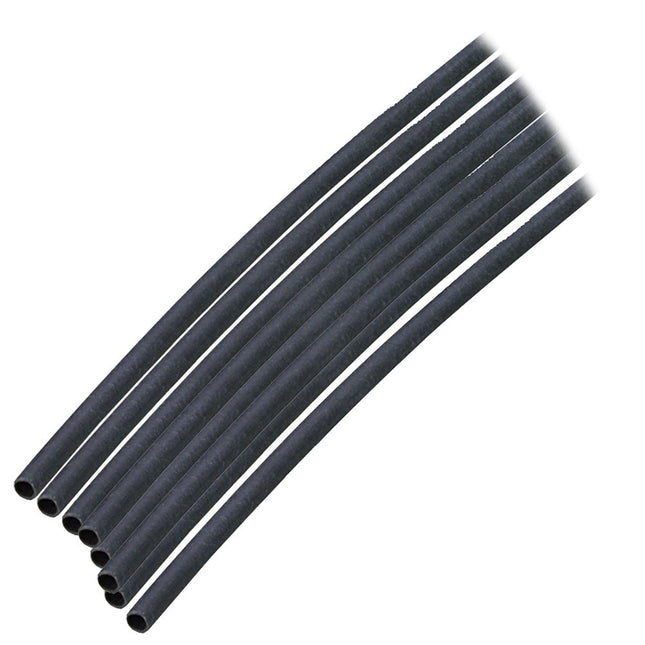 Ancor Adhesive Lined Heat Shrink Tubing (ALT) - 1/8" x 12" - 10 - Pack - Black - Keep Casting Fishing & Outdoors