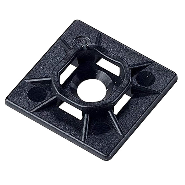 Ancor Adhesive Lined Mounting Base UVB UV Resistant - 25 - Pack - Keep Casting Fishing & Outdoors