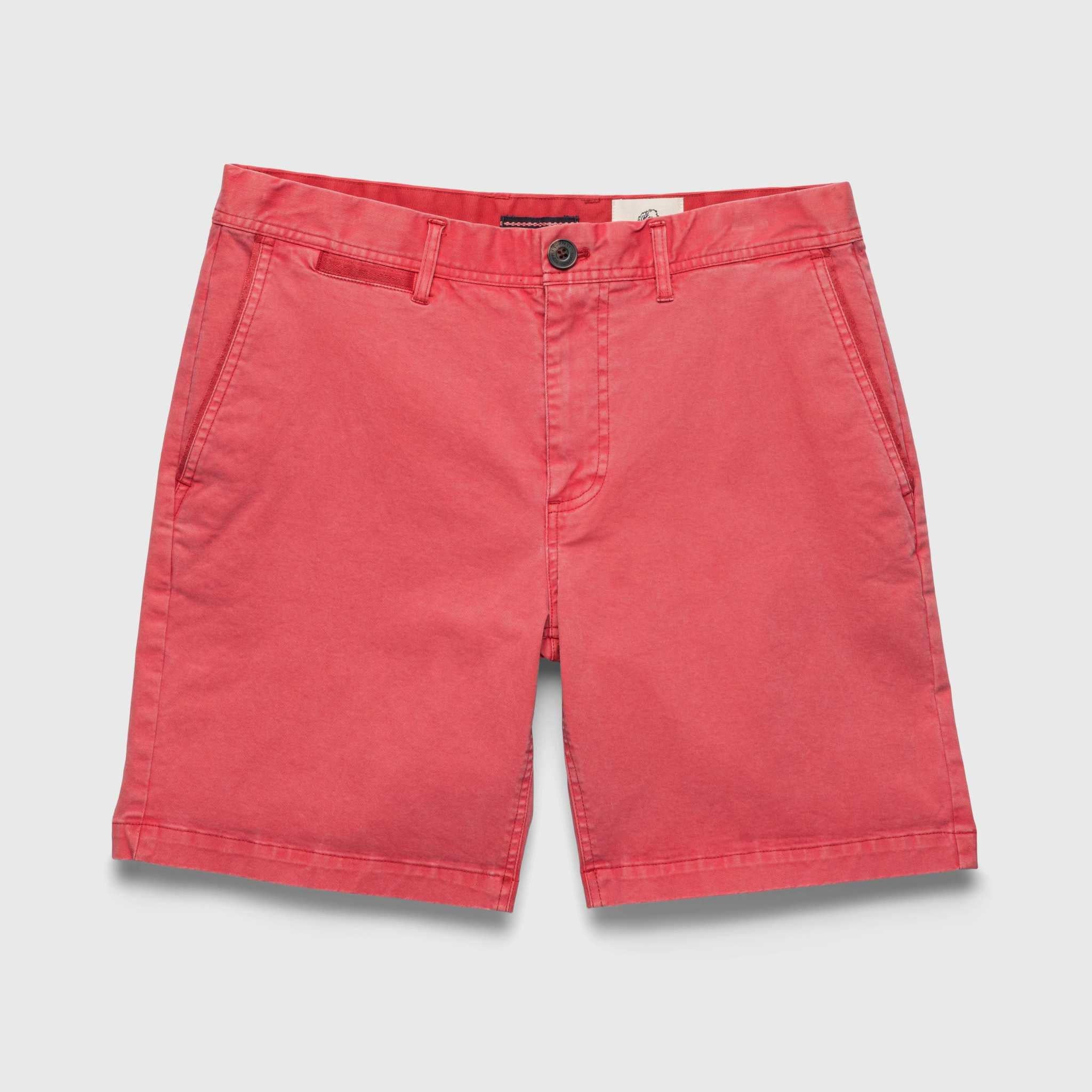 Andrew 7.5" Stretch Twill Short - Mineral Red - Keep Casting Fishing & Outdoors