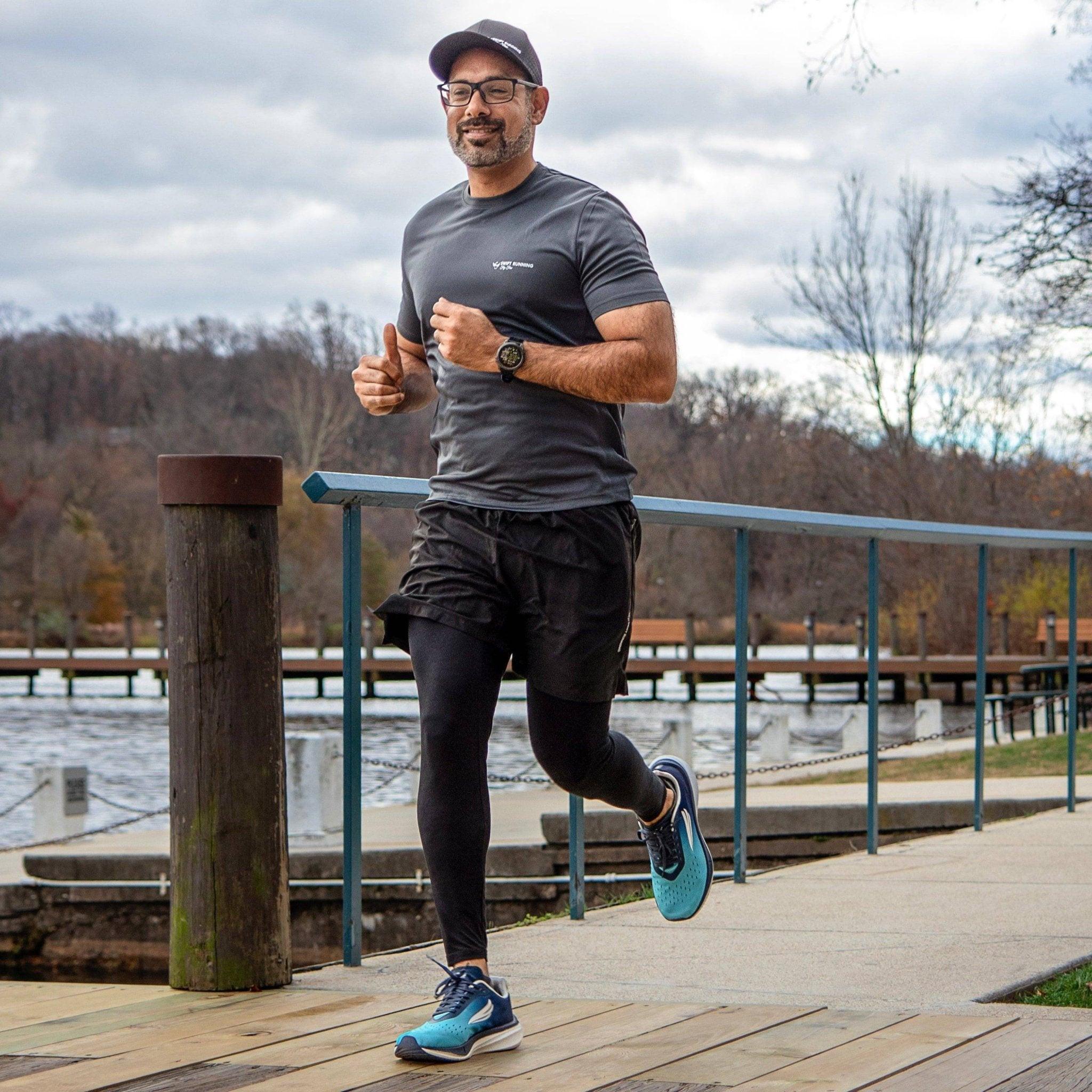 APUS Blue Men Running Shoe - Keep Casting Fishing & Outdoors