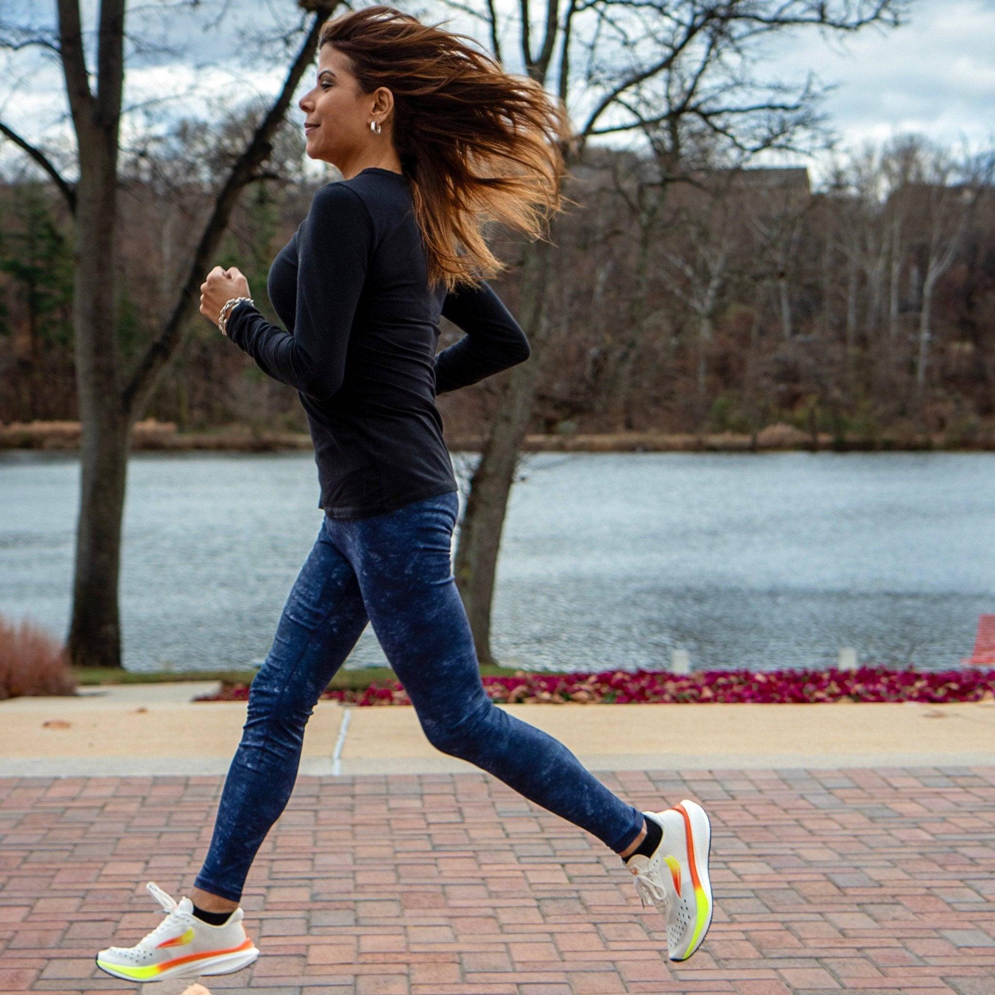 APUS White Women Running Shoe - Keep Casting Fishing & Outdoors