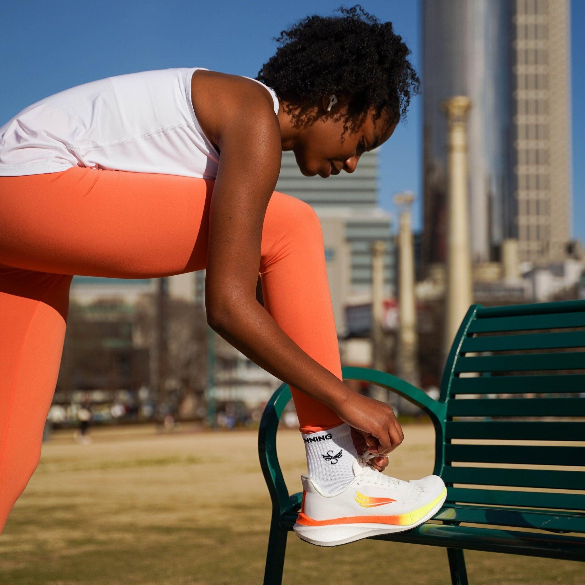 APUS White Women Running Shoe - Keep Casting Fishing & Outdoors