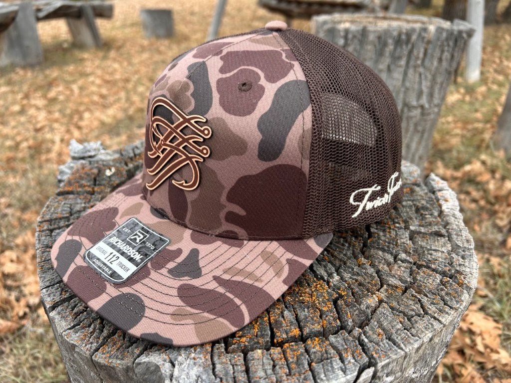 BARK DUCK CAMO - LEATHER - Keep Casting Fishing & Outdoors