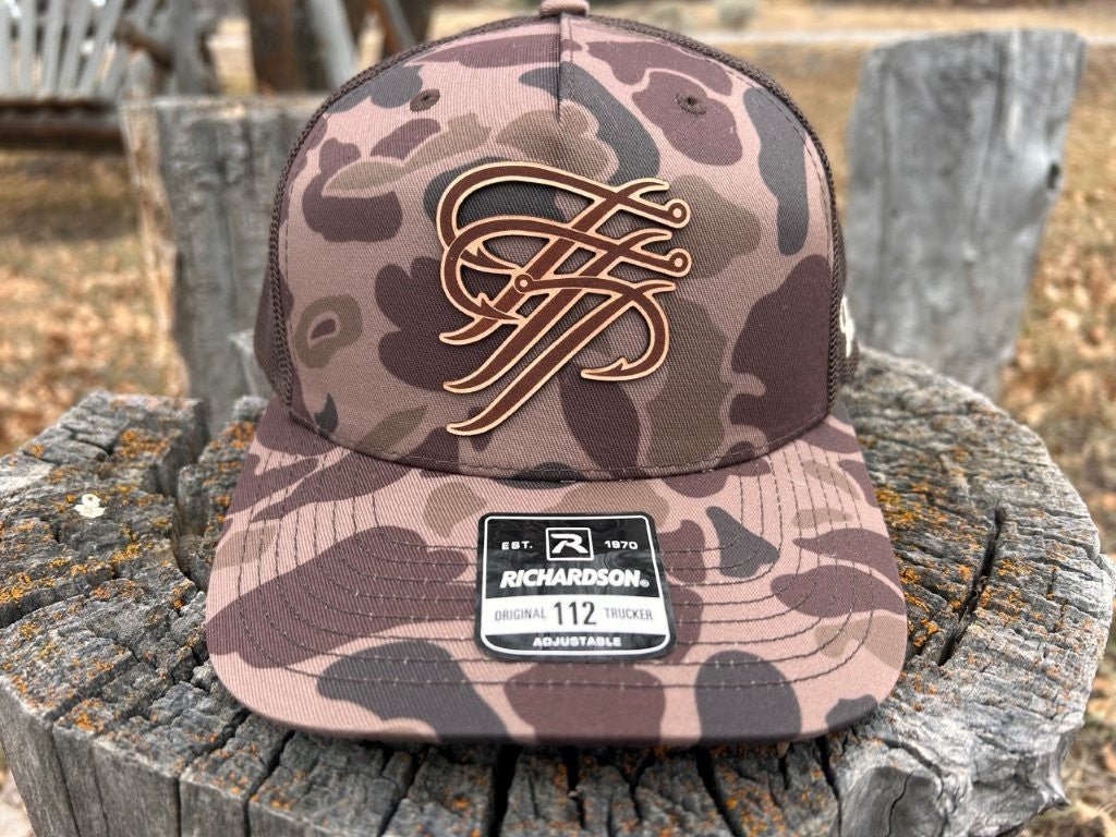 BARK DUCK CAMO - LEATHER - Keep Casting Fishing & Outdoors