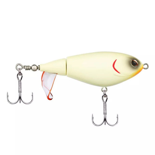 Berkley Choppo 3in Topwater Lure Bone Color Waking Action - Keep Casting Fishing & Outdoors