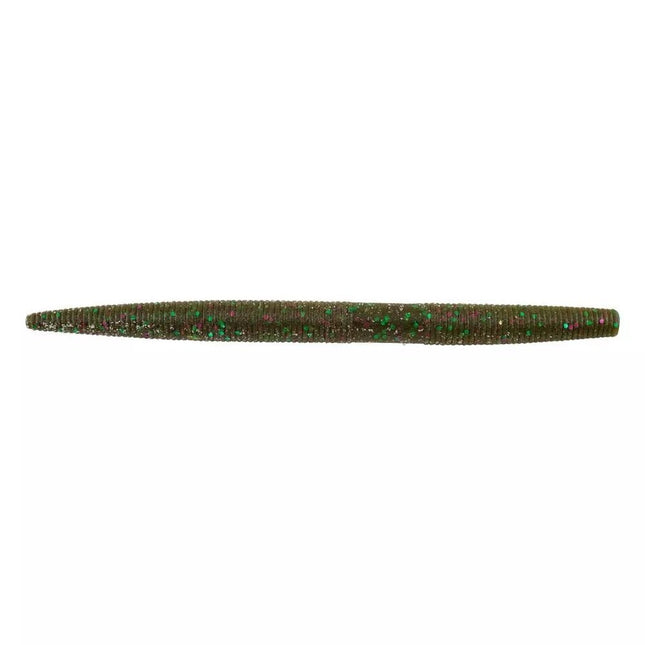 Berkley MaxScent The General Worm 5in Green Pumpkin 8ct - Keep Casting Fishing & Outdoors