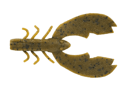 Berkley PowerBait® MaxScent Chigger Craw 3in Green Pumpkin 8ct - Keep Casting Fishing & Outdoors