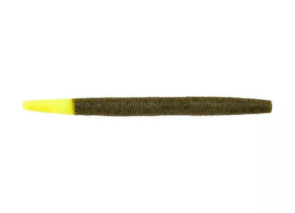 Berkley PowerBait® MaxScent The General 5in Green Pumpkin/Chartreuse 8ct - Keep Casting Fishing & Outdoors