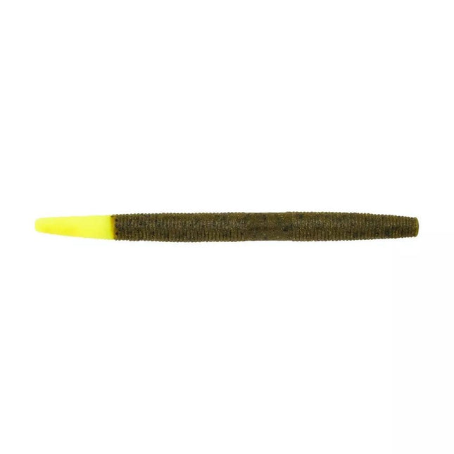 Berkley PowerBait® MaxScent The General 5in Green Pumpkin/Chartreuse 8ct - Keep Casting Fishing & Outdoors