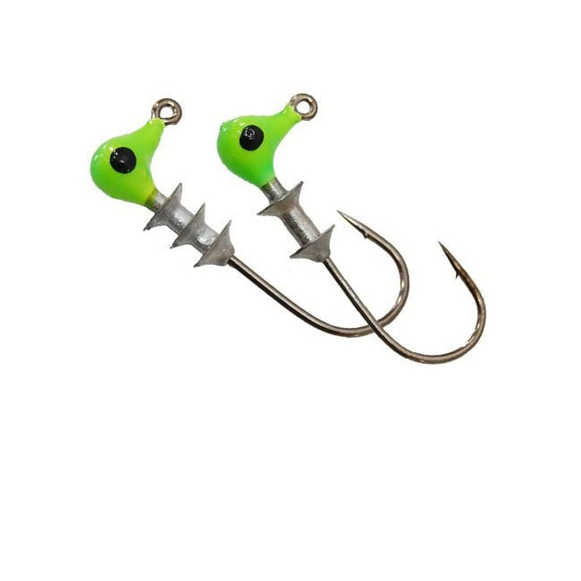 Bobby Garland Dockt'r Shooter Head 1/32 10ct Chartreuse - Keep Casting Fishing & Outdoors