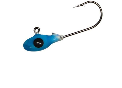 Bobby Garland Mo Glo Jig Head 1/8oz 10ct Blue Glo - Keep Casting Fishing & Outdoors