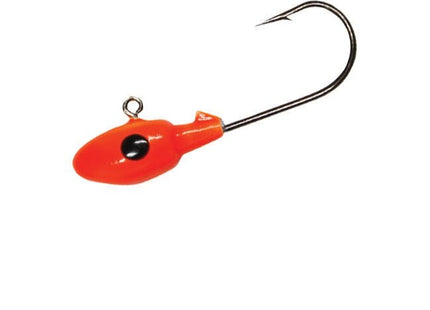 Bobby Garland Mo Glo Jig Head 1/8oz 10ct Orange Glo - Keep Casting Fishing & Outdoors